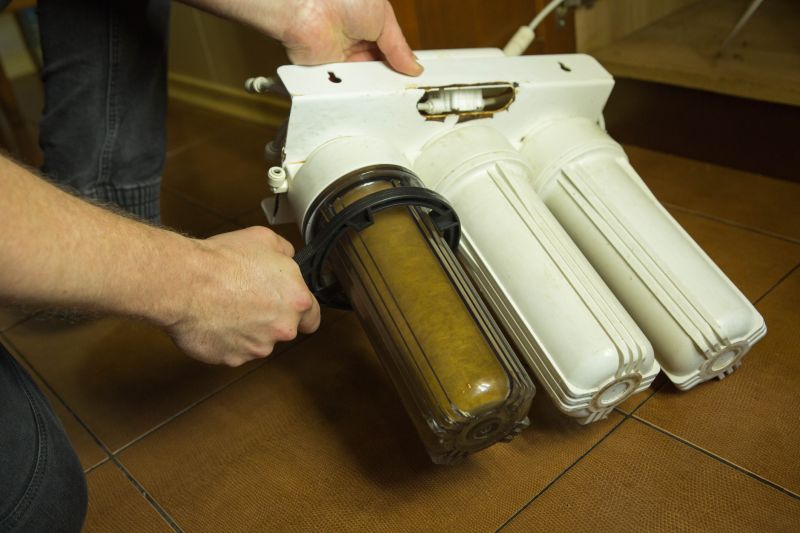 Properly Installed Water Softening Unit